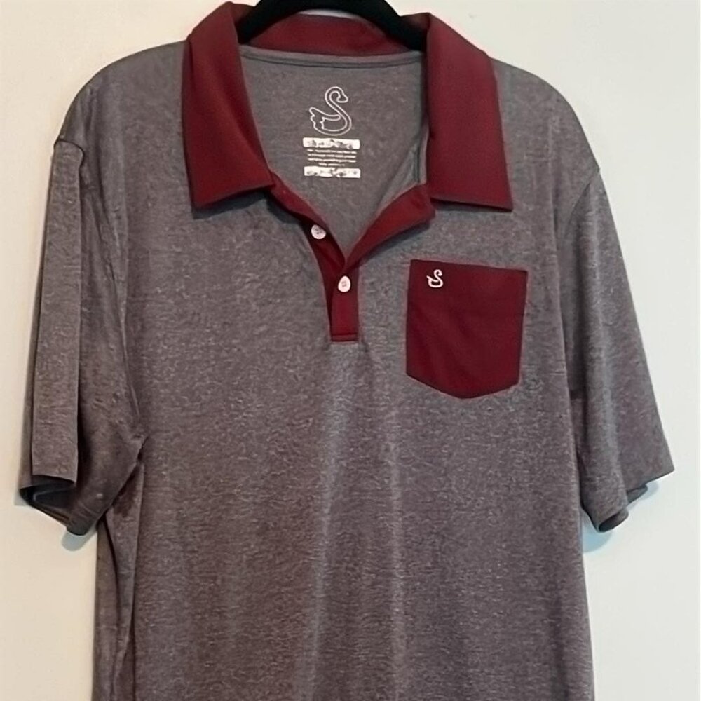 Men's Swannie's Golf Polo Shirt Father's Day Gift‎ Hipster Outdoors Country Club